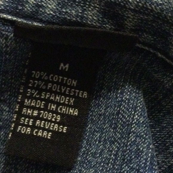 Rue 21 denim jacket size Medium - Picture 7 of 7